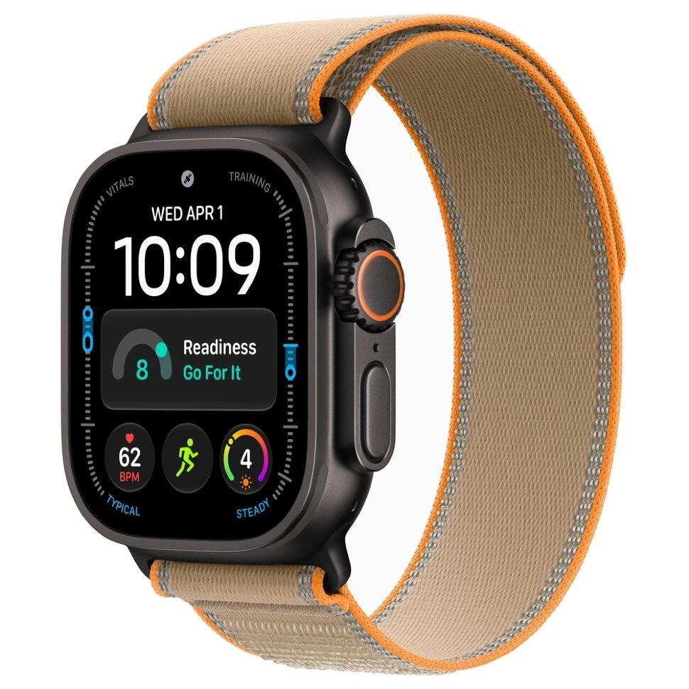 Apple Watch Ultra 4, 49 мм, Black Titanium Sand Trail Loop M/L